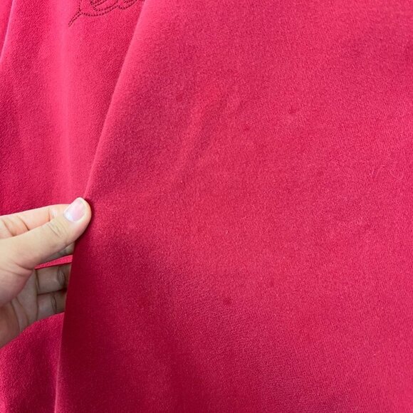 Eddie Bauer Red Spell Out logo Sweatshirt Men's Size Large Pullover - Picture 4 of 9